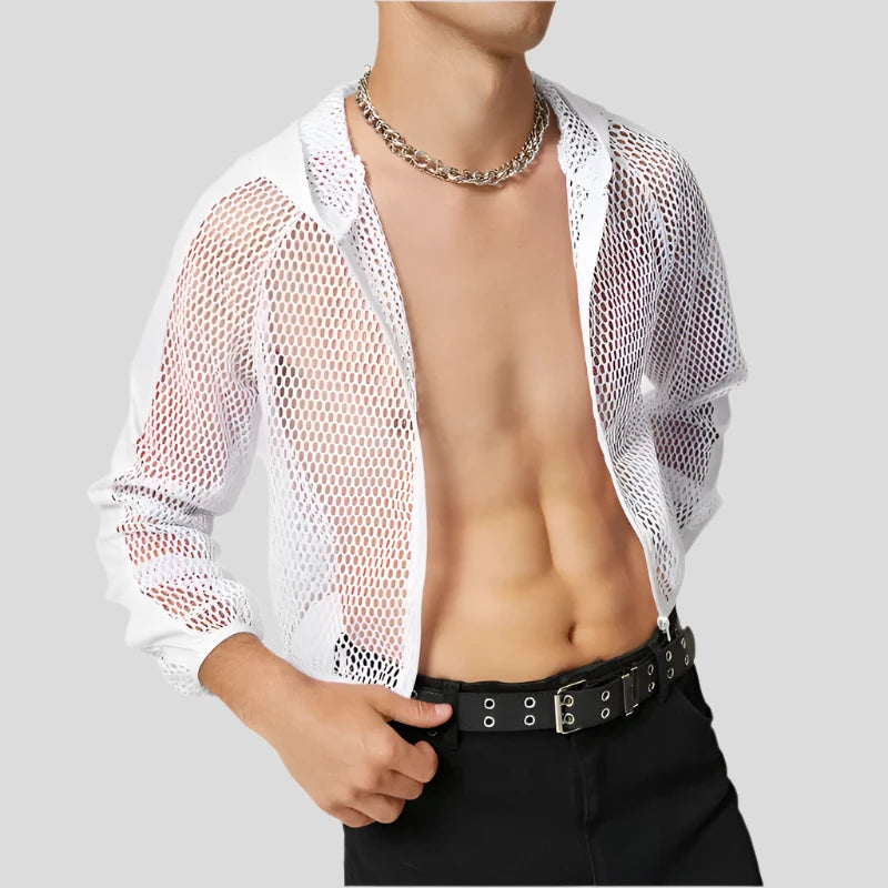 Hooded Mesh Crop Top– NouvéExpress