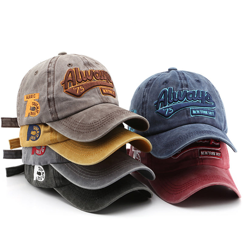 Always '75 NYC - Embroidered Adjustable Baseball Cap– NouvéExpress