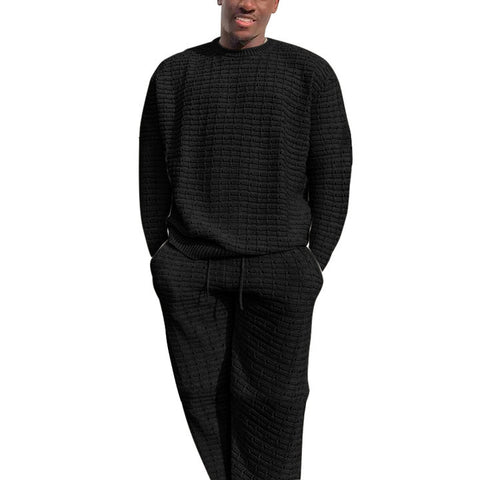 Men's Casual Loose Fit Two-Piece Suit