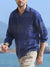 Men's Casual Plaid Long-Sleeve Shirt