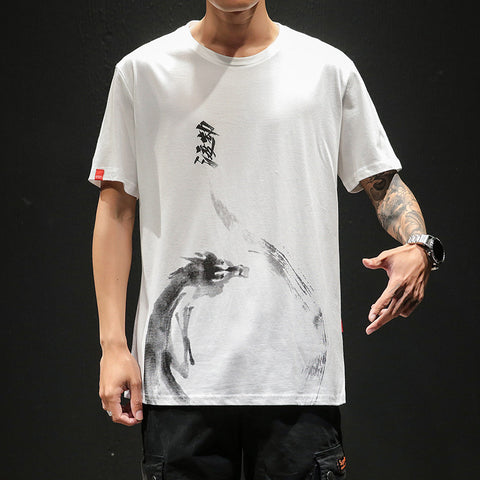 Men's Oversized Brushed Ink T-Shirt