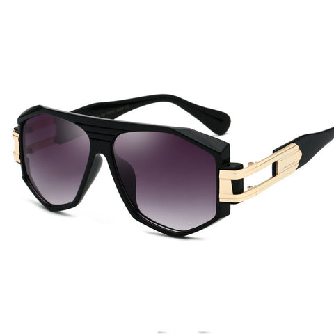 Men's Retro Large Frame Sunglasses