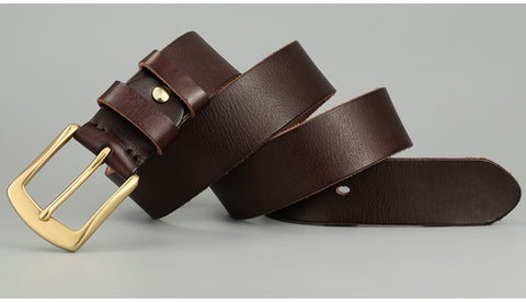 Men's Handmade Cowhide Belt