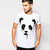 Men's Mono-Panda Print T-Shirt