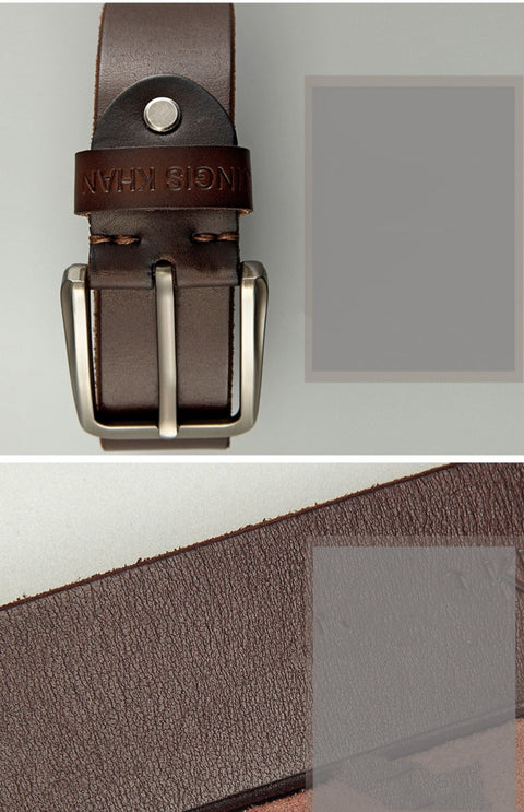 Men's Handmade Cowhide Belt