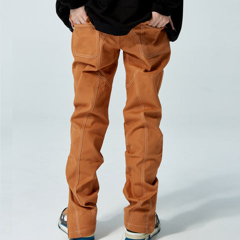 Men's Ji Ming Casual Straight-Leg Jeans