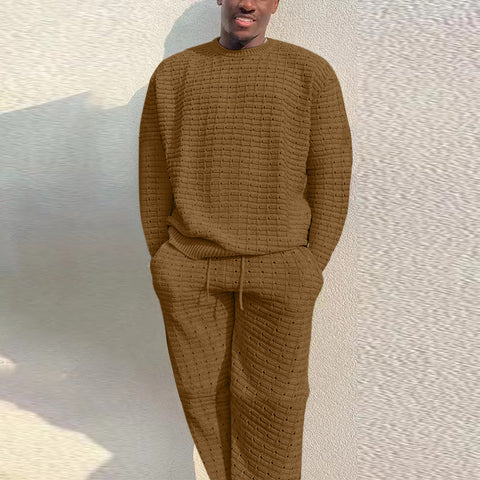 Men's Casual Loose Fit Two-Piece Suit