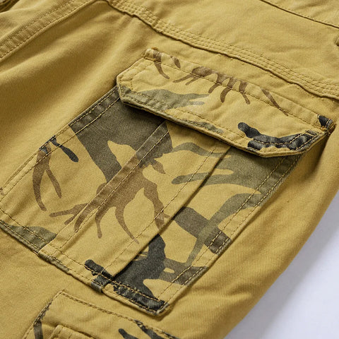 Tactical Camouflage Cargo Shorts