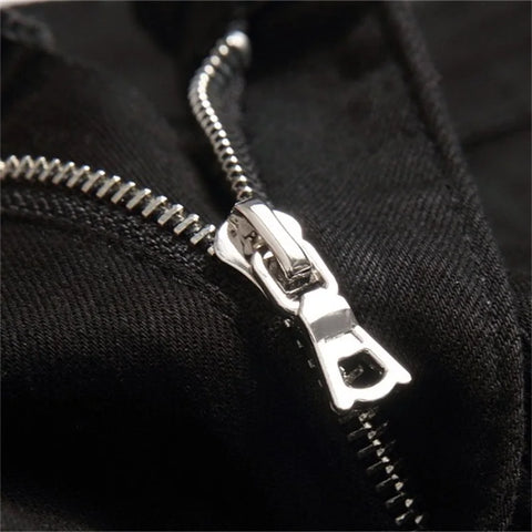 AMIRI - Jean à pointes brodées de diamants Splash Ink