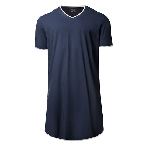 Men's Short Sleeve Cotton Onesie Sleep Robe