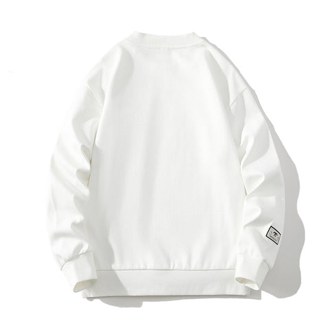 Pocket Casual Long-Sleeve Sweatshirt