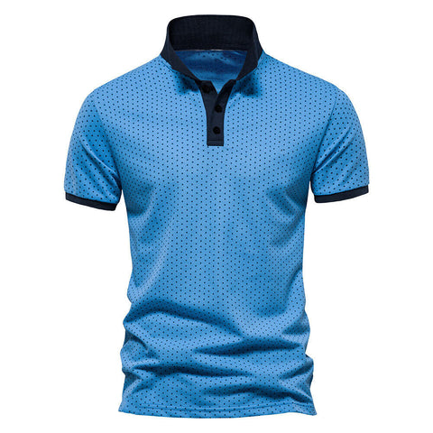 Men's Dotted Polo T-Shirt