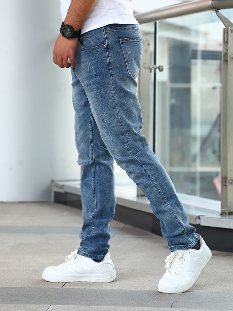 Men's Classic Slim Fit Stretch Jeans