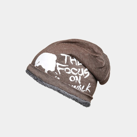 NUZADA Plush Knitted Skullie