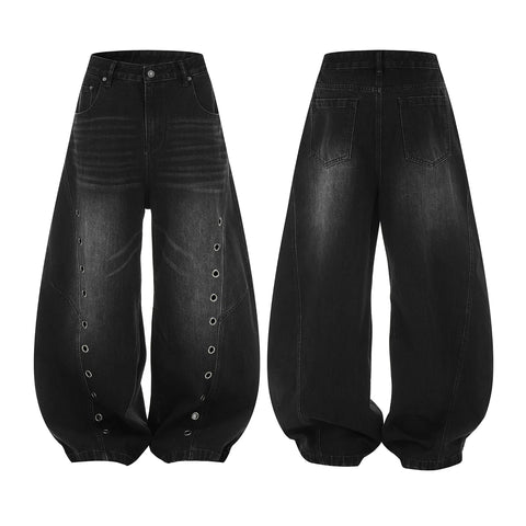 Grommet Machete Jeans