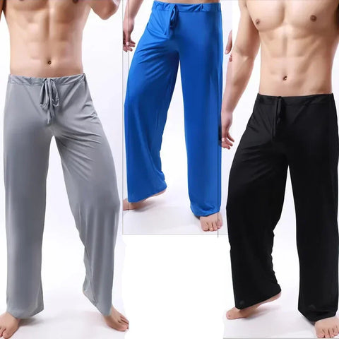 Men's Silk Sheer Trousers