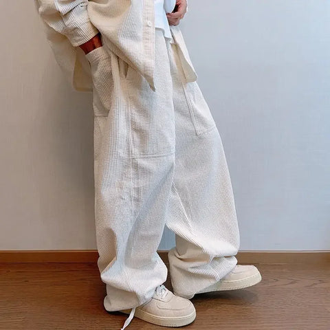 Corduroy Floor Pants