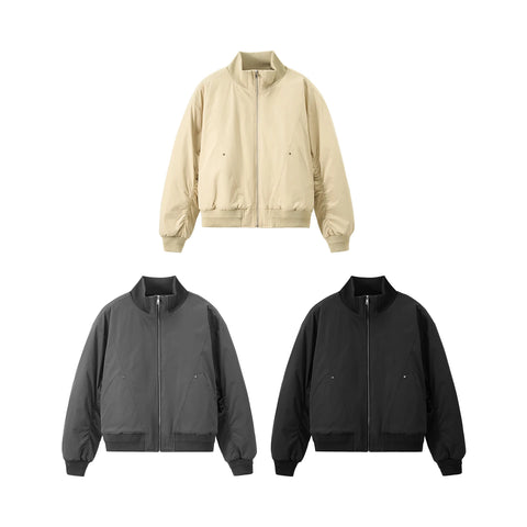 INFL CleanFit Stand Collar Flight Jacket