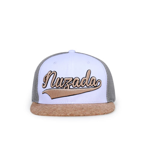 NUZADA Original Embroiderd Mesh Cork Brim Cap
