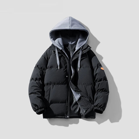 Hooded Cotton Down Puffer Jacket