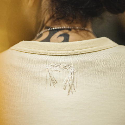 AMEKAJI Premium Cotton Basic Tee