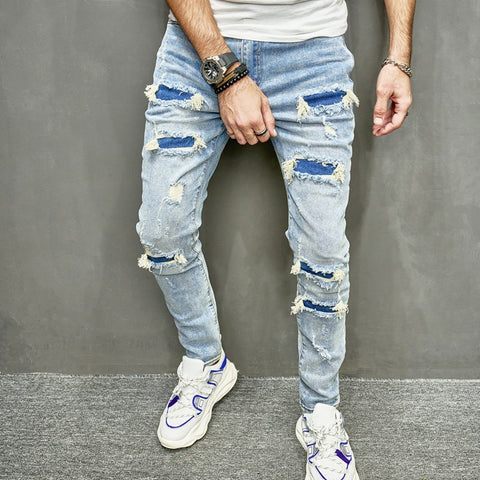NEW Men's Distressed Skinny Jeans