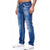 Men's Classic Straight Cut Washed Denim Jeans