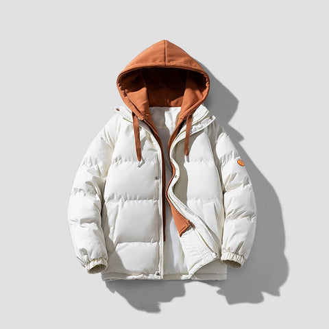 Hooded Cotton Down Puffer Jacket