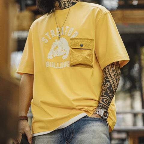 AMEKAJI Streator Bulldogs Print Tee