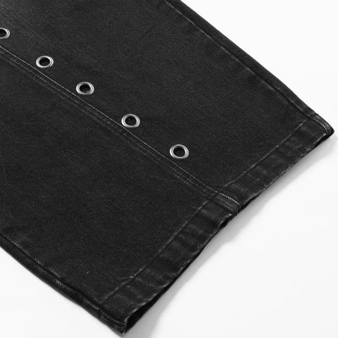 Grommet Machete Jeans