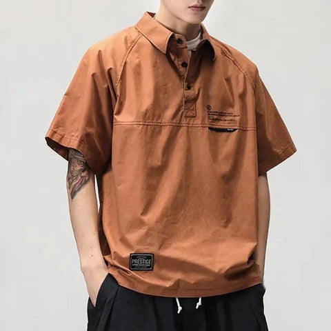 Men's Cargo Polo T-Shirt