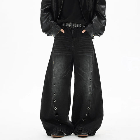 Grommet Machete Jeans