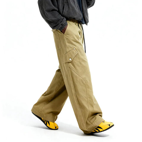 NEW HANKANON Men's Cargo Parachute Pants
