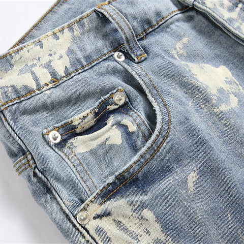 NEW PURPLE BRAND Men's Mid-Rise Slim Fit Jeans