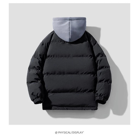 Hooded Cotton Down Puffer Jacket