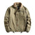 Men's Fleece & Cashmere Lined ARMY Bomber Jacket