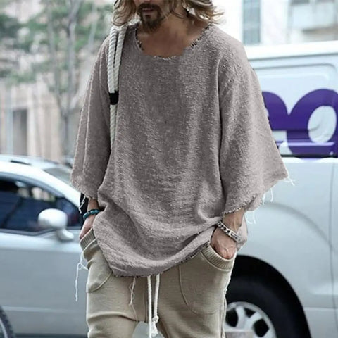 Men's Burrs Edge Long-Sleeve Top