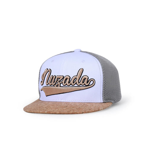 NUZADA Original Embroiderd Mesh Cork Brim Cap