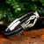 Men's Twisted Leather Bangle Twisted