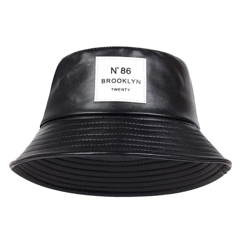 VORON PU Leather Brooklyn N86 Bucket Hat