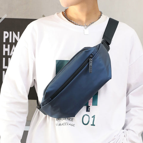Bolso bandolera informal para hombre al aire libre