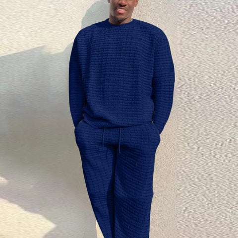 Men's Casual Loose Fit Two-Piece Suit