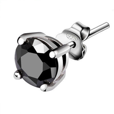 Pendientes de plata de ley 925 hipoalergénicos.