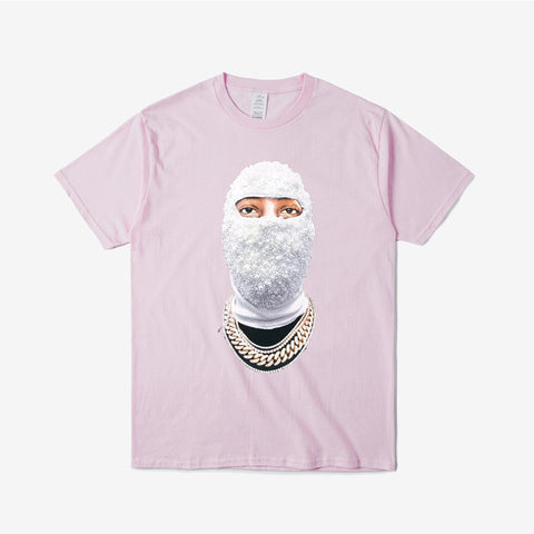 T-shirt Cagoule et chaînes