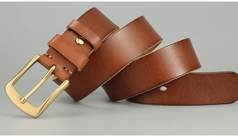 Men's Handmade Cowhide Belt