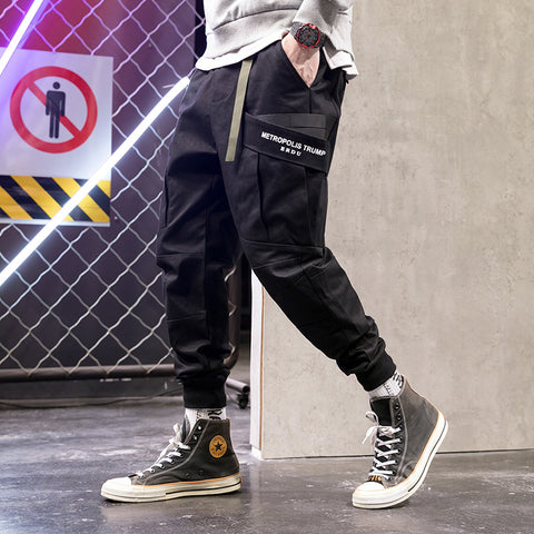 NUEVOS pantalones casuales originales Harajuku para hombre