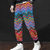 Pantalones casuales con estampado digital 3D para hombre 
