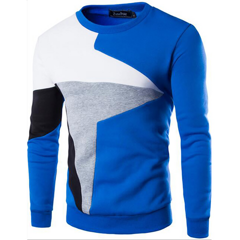 Men's Casual Color Block Sweater