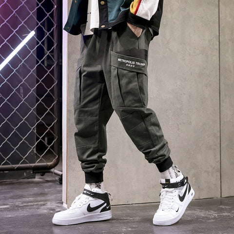 NUEVOS pantalones casuales originales Harajuku para hombre