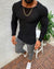 Men's Slim-Fit Knit Pullover Sweater